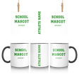 Custom School Spirit Mug With Mascot & Sport Name With Bold Varsity Design