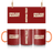 Custom School Spirit Mug With School and Mascot Name With Retro Design