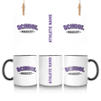 Custom School Spirit Mug With School and Mascot Name With Classic Arch Design