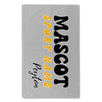 Custom School Spirit Rally Towel With Mascot and Sport With Retro Design