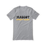 Custom School Spirit Shirt With Mascot and Sport With Retro Design on a Unisex T-Shirt