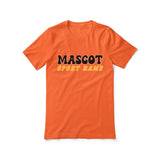 Custom School Spirit Shirt With Mascot and Sport With Retro Design on a Unisex T-Shirt