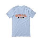 Custom School Spirit Shirt With School and Mascot With Classic Design on a Unisex T-Shirt