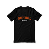 Custom School Spirit Shirt With School and Mascot With Classic Design on a Unisex T-Shirt