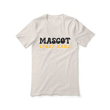 Custom School Spirit Shirt With Mascot and Sport With Retro Design on a Unisex T-Shirt