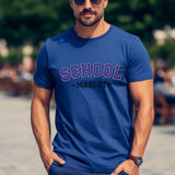 Custom School Spirit Shirt With School and Mascot Name With Classic Arch Design on a Unisex T-Shirt