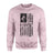 Dance Grandma Vertical Flag on a Sweatshirt with a Black Graphic