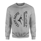 Personalized Dance on a Sweatshirt With Team and Dancer Name on a Sweatshirt