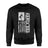 Dance Dad Vertical Flag on a Sweatshirt with a White Graphic