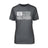 Dance Grandma Horizontal Flag on a Unisex T-Shirt with a White Graphic