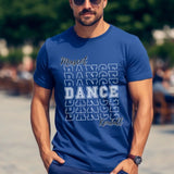 Custom Dance Shirt With Mascot and Dancer Name on a Unisex T-Shirt