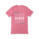 Custom Dance Shirt With Mascot and Dancer Name on a Unisex T-Shirt