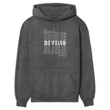 Custom Diving on a Sweatshirt With Mascot and Diver Name on a Hoodie