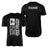 Diving Dad Vertical Flag With Diver Name on a Men's T-Shirt with a White Graphic