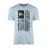 Diving Grandpa Vertical Flag on a Men's T-Shirt with a Black Graphic