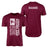 Diving Dad Vertical Flag With Diver Name on a Men's T-Shirt with a White Graphic