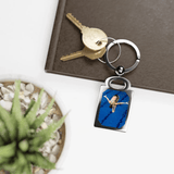 Custom Diver Photo Key Ring