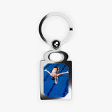 Custom Diver Photo Key Ring