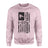 Diving Grandpa Vertical Flag on a Sweatshirt with a Black Graphic