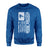 Diving Mom Vertical Flag on a Sweatshirt with a White Graphic