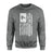 Diving Grandpa Vertical Flag on a Sweatshirt with a White Graphic