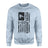 Diving Grandpa Vertical Flag on a Sweatshirt with a Black Graphic