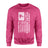 Diving Grandpa Vertical Flag on a Sweatshirt with a White Graphic