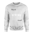 Custom Diving on a Sweatshirt With Mascot and Diver Name on a Sweatshirt