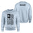 Diving Grandpa Vertical Flag With Diver Name on a Sweatshirt with a Black Graphic