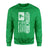 Diving Mom Vertical Flag on a Sweatshirt with a White Graphic