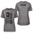 Diving Mom Vertical Flag With Diver Name on a Unisex T-Shirt with a Black Graphic
