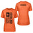 Diving Mom Vertical Flag With Diver Name on a Unisex T-Shirt with a Black Graphic
