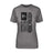 Diving Mom Vertical Flag on a Unisex T-Shirt with a Black Graphic
