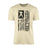Football Dad Vertical Flag on a Men's T-Shirt with a Black Graphic