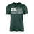 Football Grandpa Horizontal Flag on a Men's T-Shirt with a White Graphic