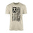 Football Dad Vertical Flag on a Men's T-Shirt with a Black Graphic