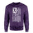 Football Grandma Vertical Flag on a Sweatshirt with a White Graphic