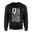 Football Grandma Vertical Flag on a Sweatshirt with a White Graphic