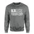 Football Mom Horizontal Flag on a Sweatshirt with a White Graphic