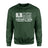 Football Mom Horizontal Flag on a Sweatshirt with a White Graphic