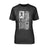 Football Mom Vertical Flag on a Unisex T-Shirt with a White Graphic