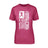 Football Mom Vertical Flag on a Unisex T-Shirt with a White Graphic