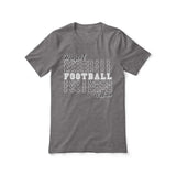 Custom Football Shirt With Mascot and Football Player Name on a Unisex T-Shirt