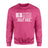 Golf Dad Horizontal Flag on a Sweatshirt with a White Graphic
