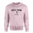 Golf Mom with Golfer Icon and Golfer Name on a Sweatshirt with a Black Graphic