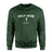 Golf Mom with Golfer Icon and Golfer Name on a Sweatshirt with a White Graphic
