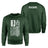 Golf Grandma Vertical Flag With Golfer Name on a Sweatshirt with a White Graphic