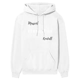 Custom Gymnastics on a Sweatshirt With Mascot and Gymnast Name on a Hoodie