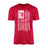 Gymnastics Grandpa Vertical Flag on a Men's T-Shirt with a White Graphic
