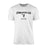 Gymnastics Dad with Gymnast Icon and Gymnast Name on a Men's T-Shirt with a Black Graphic